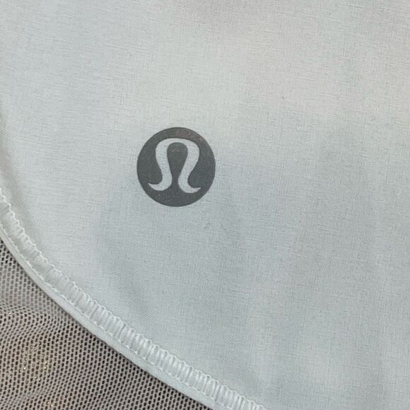 Lululemon Mind Over Miles Short White Low Rise Running Athletic Shorts 4 - Picture 8 of 9